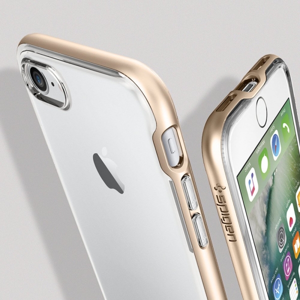 Spigen iPhone 7 Case Neo Hybrid Crystal-Champagne Gold