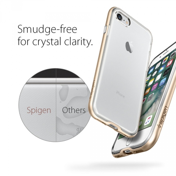 Spigen iPhone 7 Case Neo Hybrid Crystal-Champagne Gold