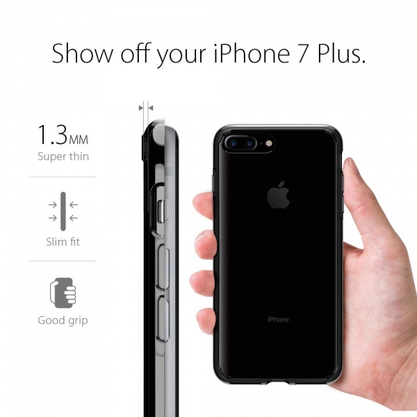 Spigen iPhone 7 Plus Case Liquid Crystal-Space Crsytal