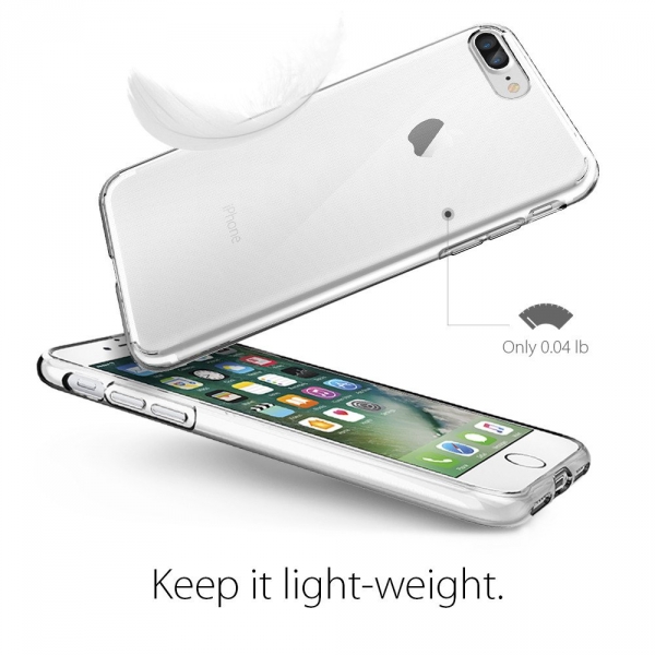 Spigen iPhone 7 Plus Case Liquid Crystal-Crsytal Clear