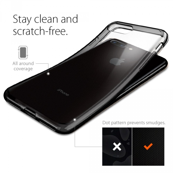 Spigen iPhone 7 Plus Case Liquid Crystal-Space Crsytal