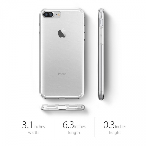 Spigen iPhone 7 Plus Case Liquid Crystal-Crsytal Clear