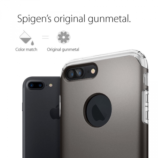 Spigen iPhone 7 Plus Hybrid Armor Klf-Gunmetal