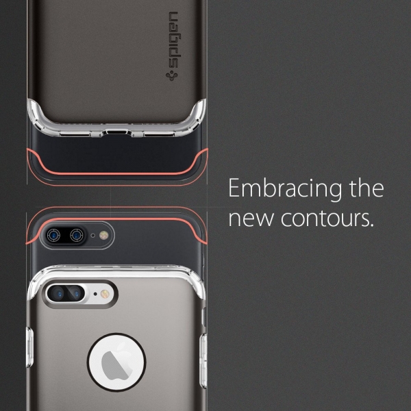 Spigen iPhone 7 Plus Hybrid Armor Klf-Gunmetal