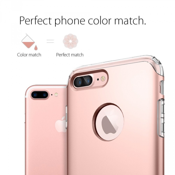 Spigen iPhone 7 Plus Hybrid Armor Klf-Rose Gold