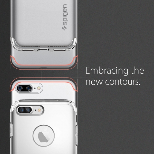 Spigen iPhone 7 Plus Hybrid Armor Klf-Satin Silver
