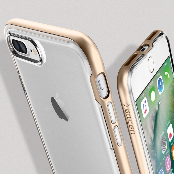 Spigen iPhone 7 Plus Neo Hybrid Crystal Klf-Champagne Gold