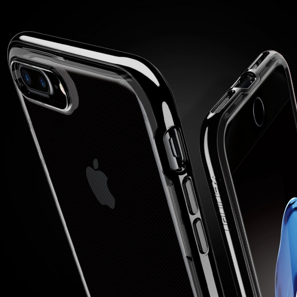 Spigen iPhone 7 Plus Neo Hybrid Crystal Klf-Jet Black