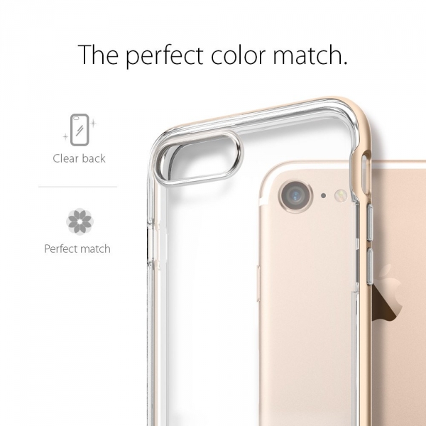 Spigen iPhone 7 Plus Neo Hybrid Crystal Klf-Champagne Gold