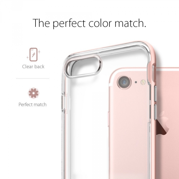 Spigen iPhone 7 Plus Neo Hybrid Crystal Klf-Rose Gold