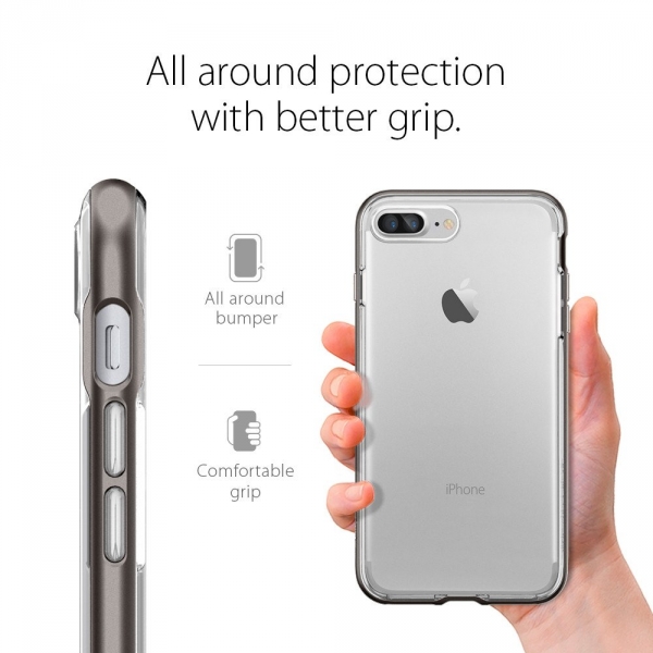 Spigen iPhone 7 Plus Neo Hybrid Crystal Klf-Gunmetal