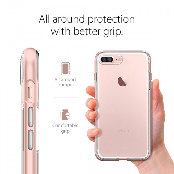 Spigen iPhone 7 Plus Neo Hybrid Crystal Klf-Rose Gold