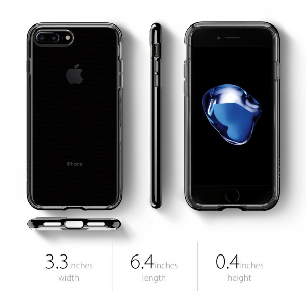 Spigen iPhone 7 Plus Neo Hybrid Crystal Klf-Jet Black