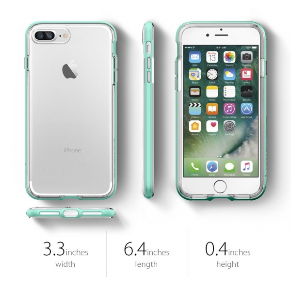 Spigen iPhone 7 Plus Neo Hybrid Crystal Klf-Mint