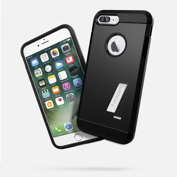 Spigen iPhone 7 Plus Tough Armor Klf-Black