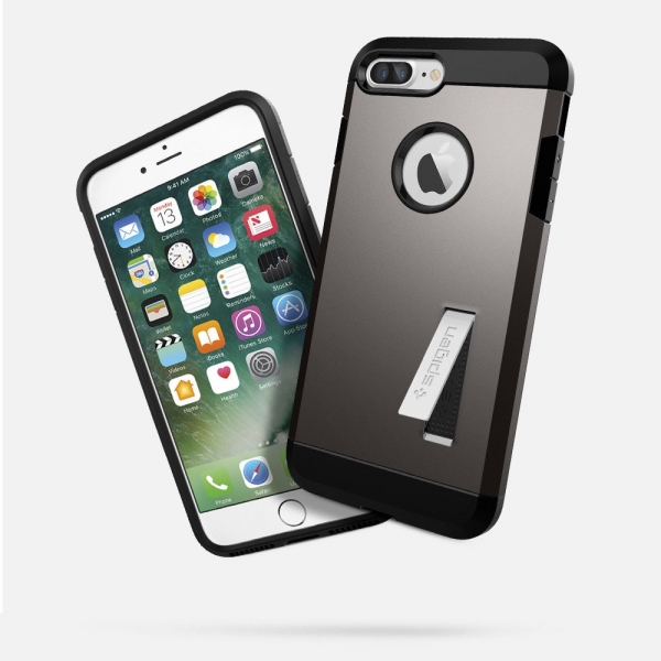 Spigen iPhone 7 Plus Tough Armor Klf-Gunmetal