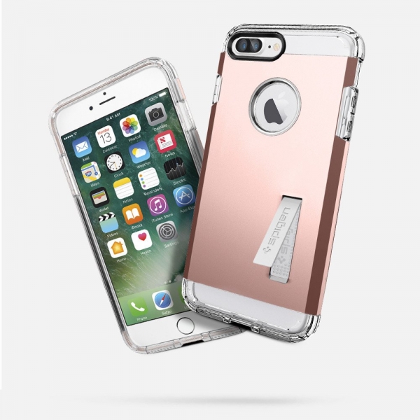Spigen iPhone 7 Plus Tough Armor Klf-Rose Gold