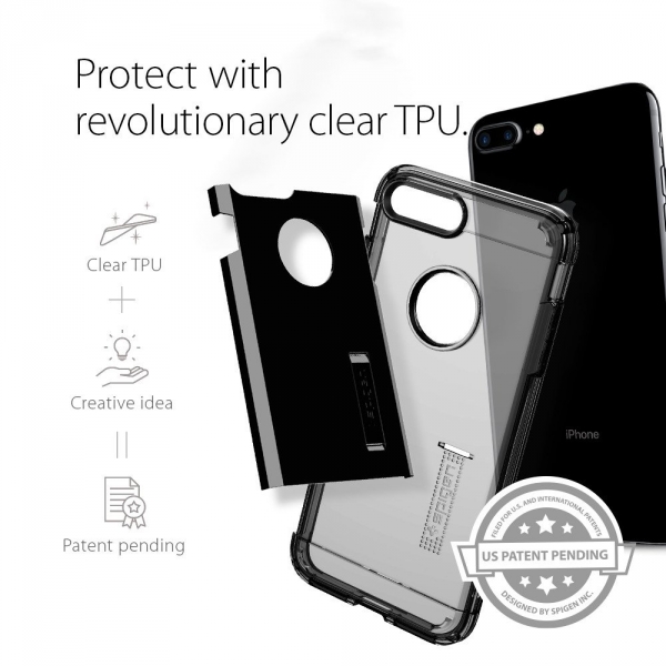 Spigen iPhone 7 Plus Tough Armor Klf-Jet Black