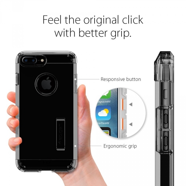 Spigen iPhone 7 Plus Tough Armor Klf-Jet Black