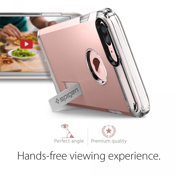 Spigen iPhone 7 Plus Tough Armor Klf-Rose Gold
