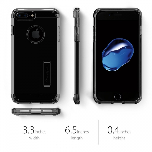 Spigen iPhone 7 Plus Tough Armor Klf-Jet Black