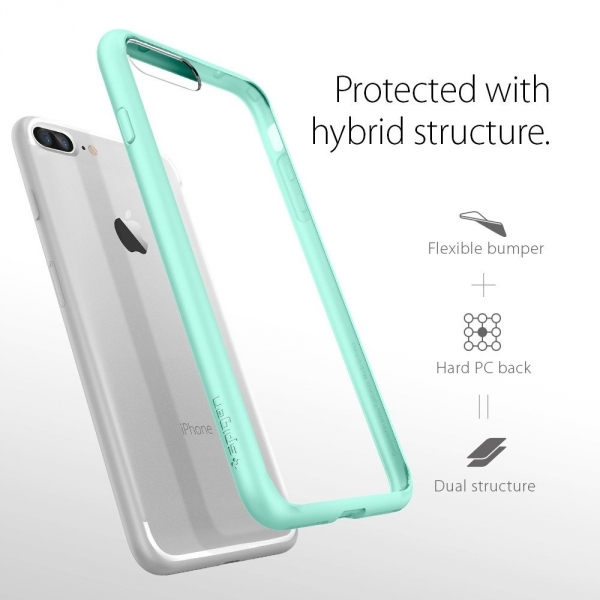 Spigen iPhone 7 Plus Case Ultra Hybrid-Mint