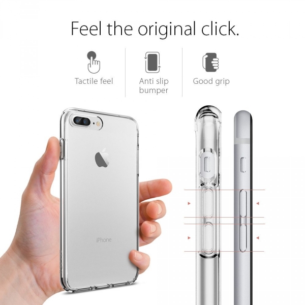 Spigen iPhone 7 Plus Case Ultra Hybrid-Crsytal Clear