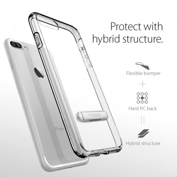 Spigen iPhone 7 Plus Case Ultra Hybrid S-Crsytal Clear