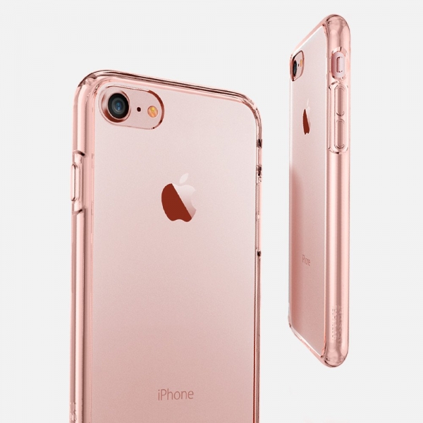 Spigen iPhone 7 Case Ultra Hybrid-Rose Crystal