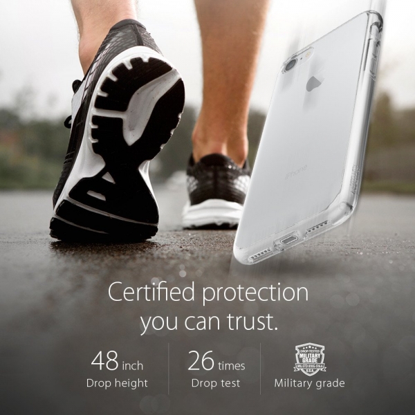 Spigen iPhone 7 Case Ultra Hybrid-Crsytal Clear