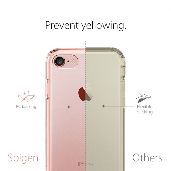 Spigen iPhone 7 Case Ultra Hybrid-Rose Crystal