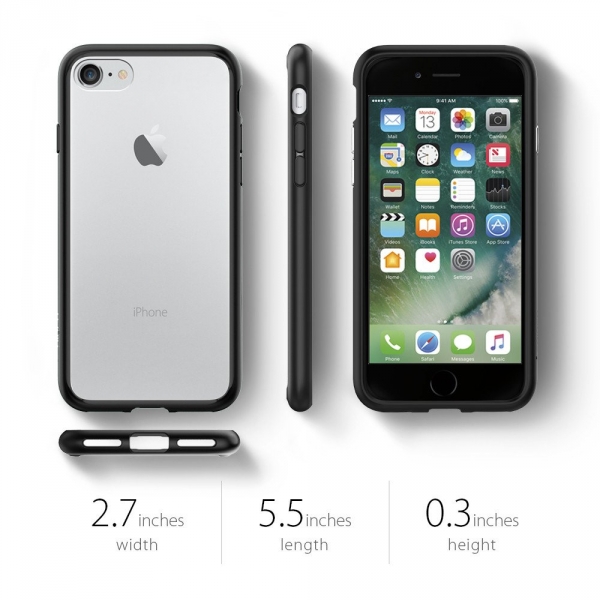 Spigen iPhone 7 Case Ultra Hybrid-Black