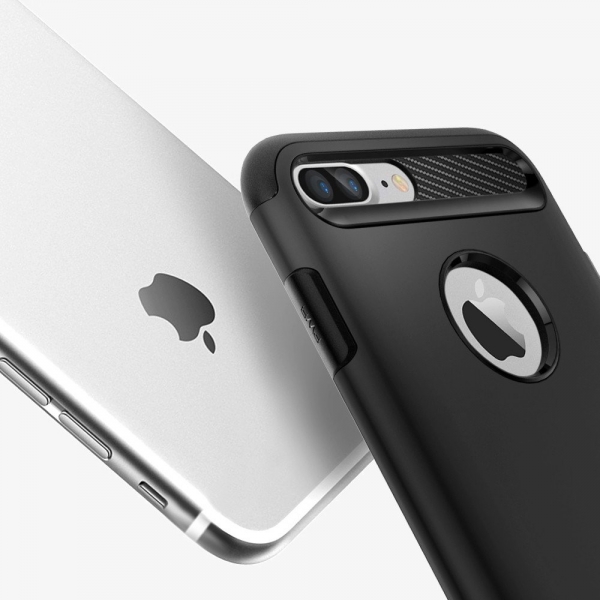 Spigen iPhone 7 Plus Slim Armor Klf-Black