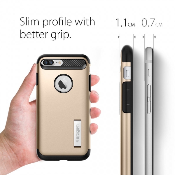 Spigen iPhone 7 Plus Slim Armor Klf-Champagne Gold