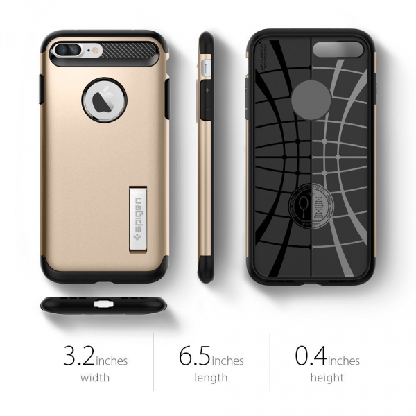 Spigen iPhone 7 Plus Slim Armor Klf-Champagne Gold