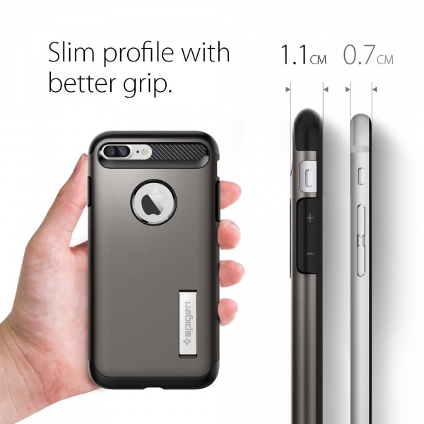 Spigen iPhone 7 Plus Slim Armor Klf-Gunmetal