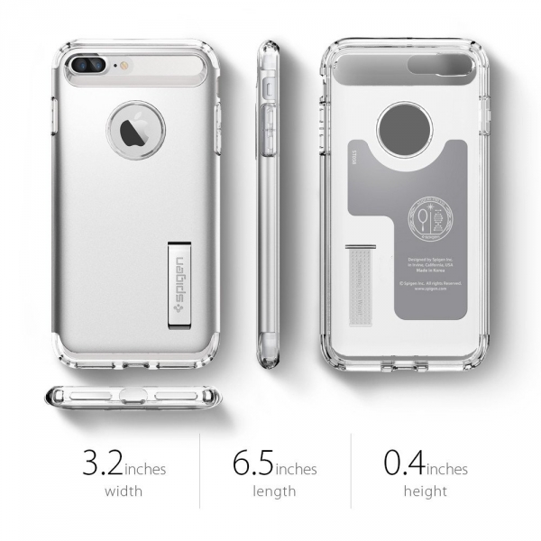 Spigen iPhone 7 Plus Slim Armor Klf-Satin Silver