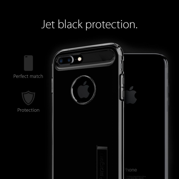 Spigen iPhone 7 Plus Slim Armor Klf-Jet Black