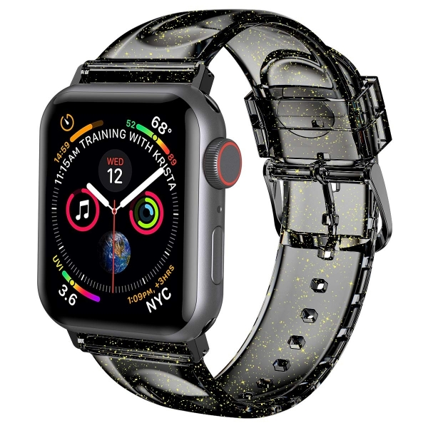 iiteeology Apple Watch Simli Kay (38mm/40mm)-Black