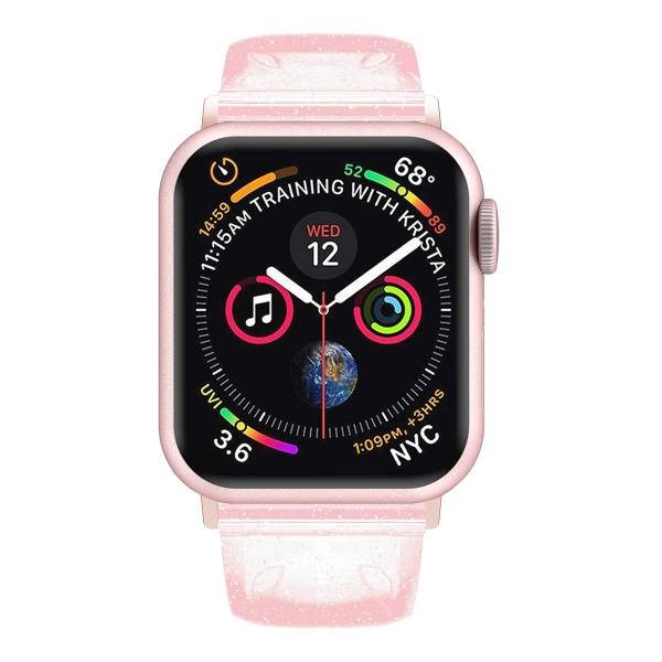 iiteeology Apple Watch Simli Kay (42mm/44mm)-Pink