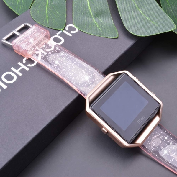 iiteeology Fitbit Blaze Simli Kay-Pink