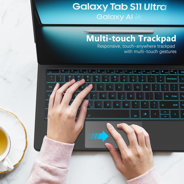 inkolelo Samsung Galaxy Tab S11 Ultra Klavyeli Klf