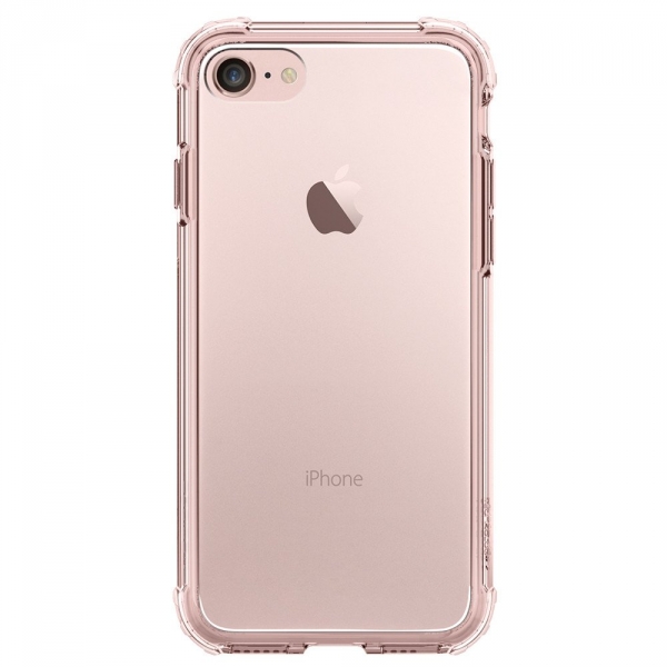 Spigen iPhone 7 Case Crystal Shell-Rose Crsytal