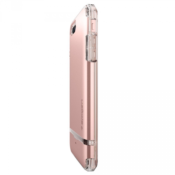 Spigen iPhone 7 Case Flip Armor-Rose Gold