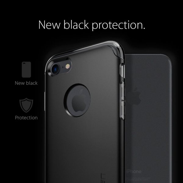 Spigen iPhone 7 Case Hybrid Armor-Jet Black