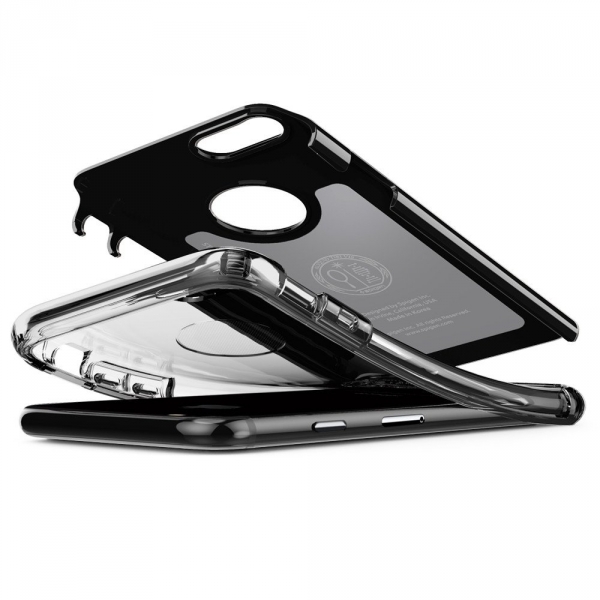 Spigen iPhone 7 Case Hybrid Armor-Jet Black