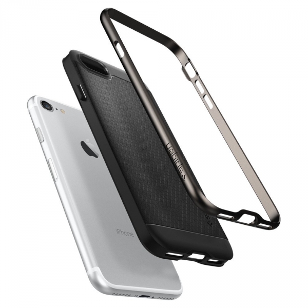 Spigen iPhone 7 Case Neo Hybrid-Gunmetal