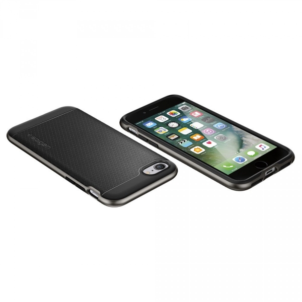 Spigen iPhone 7 Case Neo Hybrid-Gunmetal