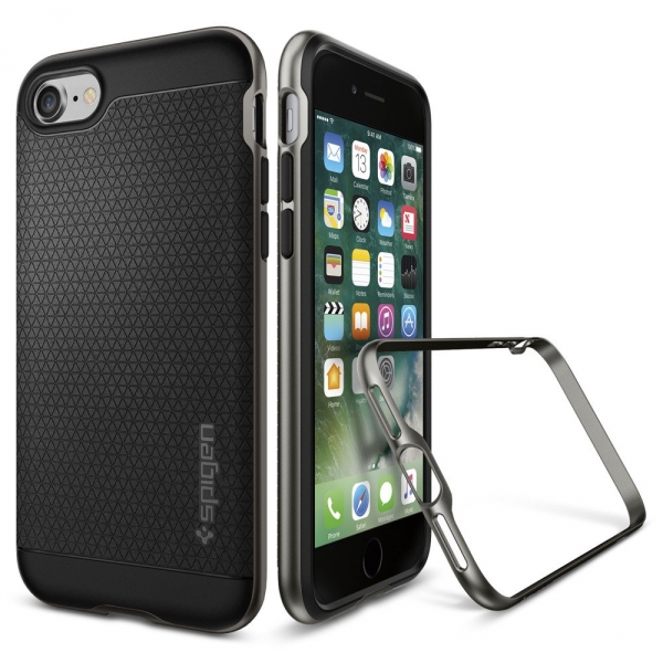 Spigen iPhone 7 Case Neo Hybrid-Gunmetal