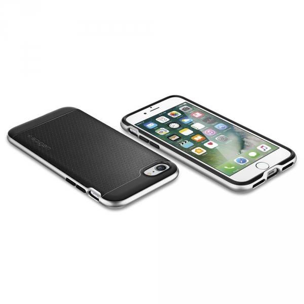 Spigen iPhone 7 Case Neo Hybrid-Satin Silver
